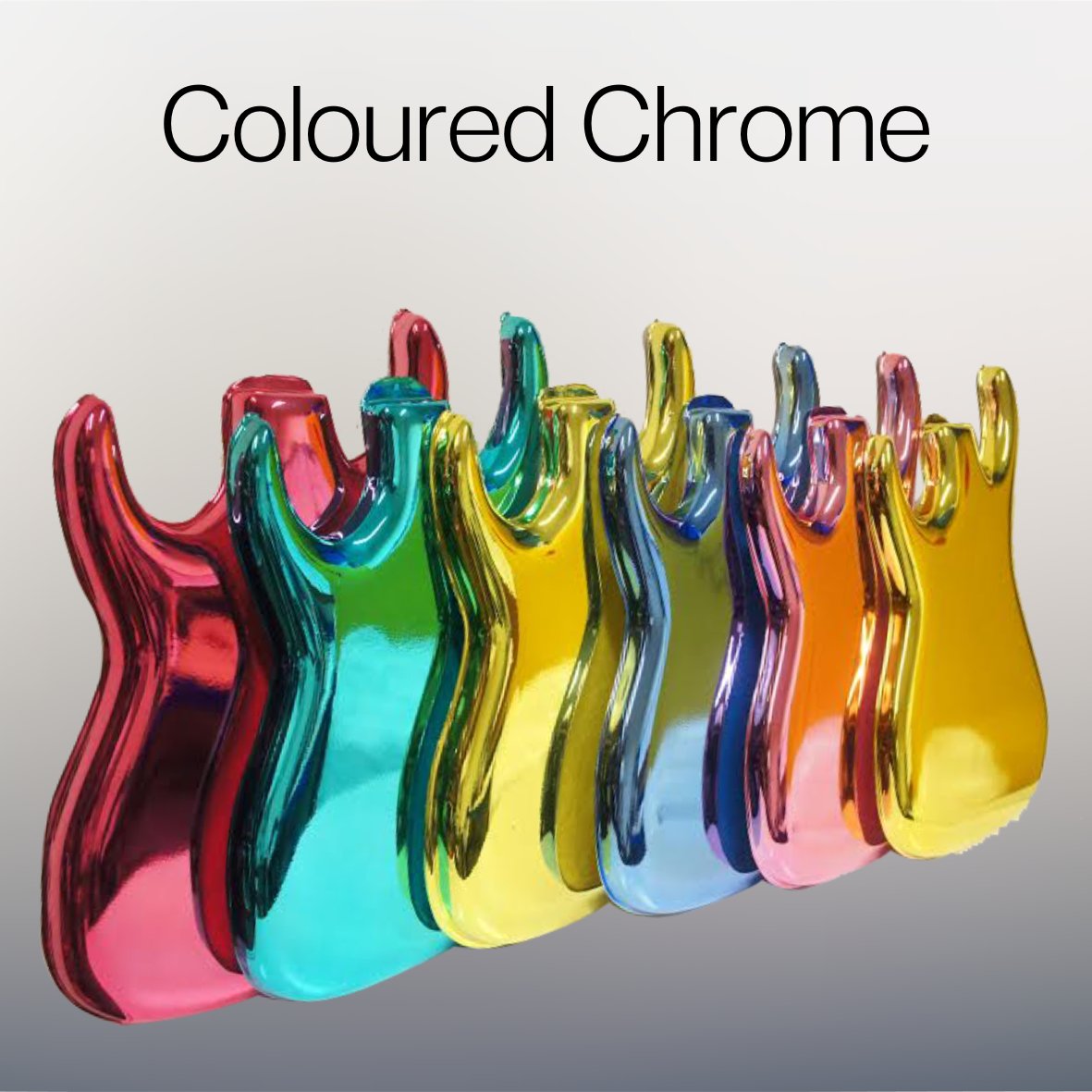 Coloured Chrome Paint