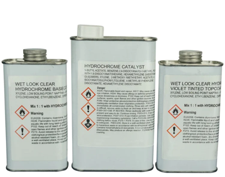 STANDARD Hydrochrome® Decorative Use Only - Base Coat Kit (5 Litres)