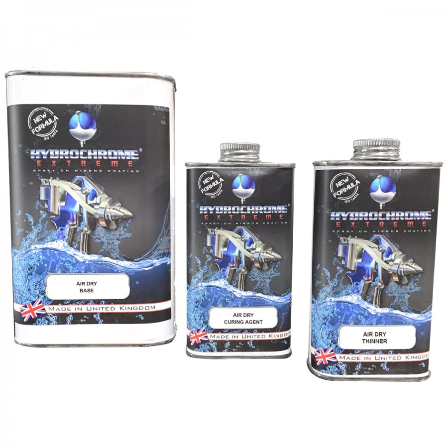Hydrochrome Extreme® Airdry Basecoat Kit (1 Litre)
