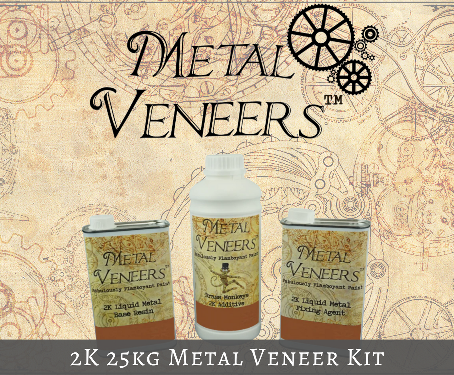 Brass Monkeys Liquid Metal Paint Wholesale Pack (25kg)