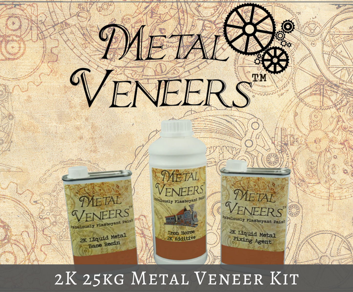 Iron Horse Liquid Metal Paint Wholesale Pack (25kg)