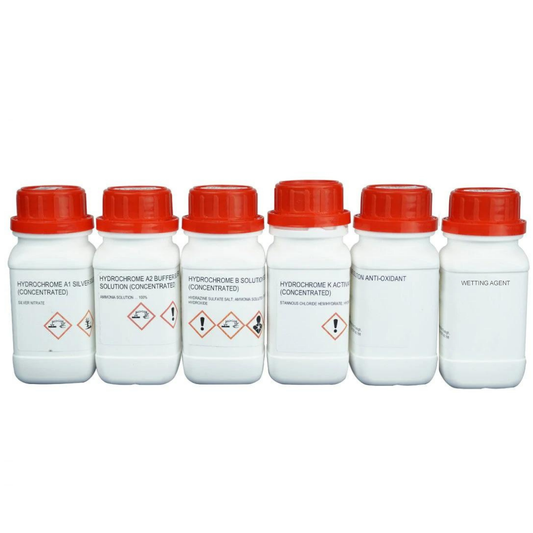 Red Trigger Sprayer Top Up Silver Solution Kit