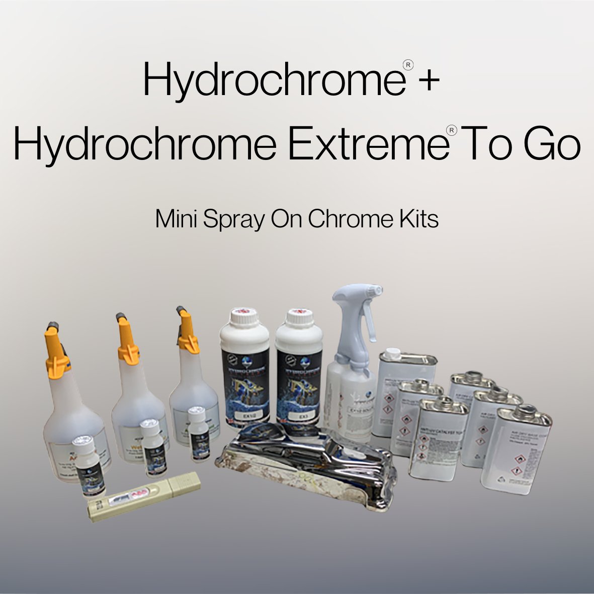 Hydrochrome®+ Hydrochrome Extreme®️ To Go Paint