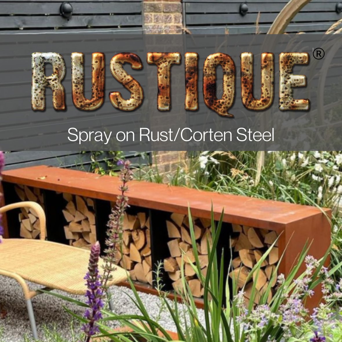 Rustique® - Spray On Rust Paint