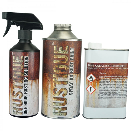 Rustique™ - Spray on Rust Paint Kit (4 sqmt) 