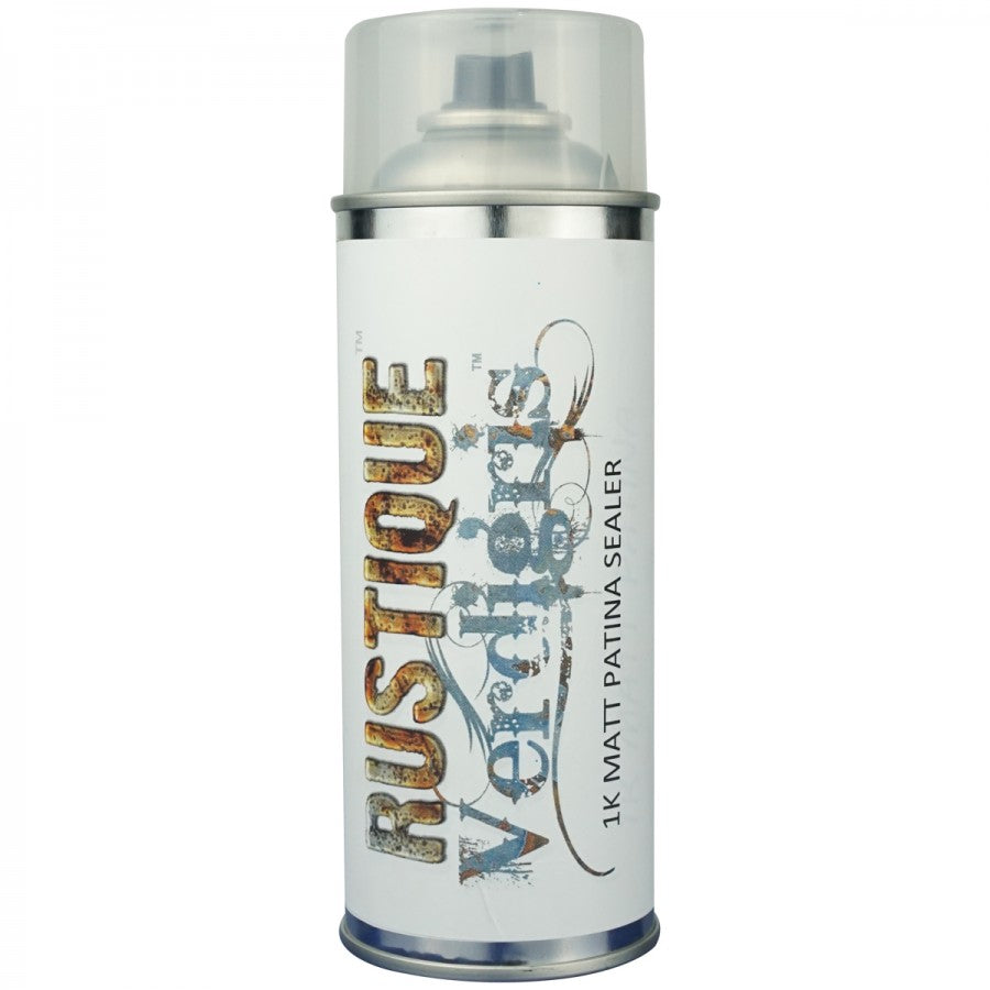 Rustique™ - Spray on Rust 1K & Verdigris Sealer (400ml)