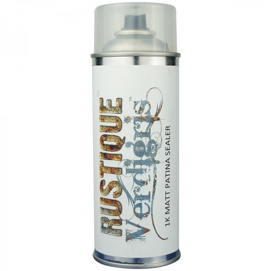 Rustique™ - Spray on Rust 1K & Verdigris Sealer (400ml)