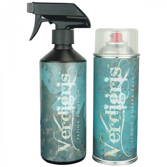 Verdigris™ - Aged Copper 400ml Spray Can Kit