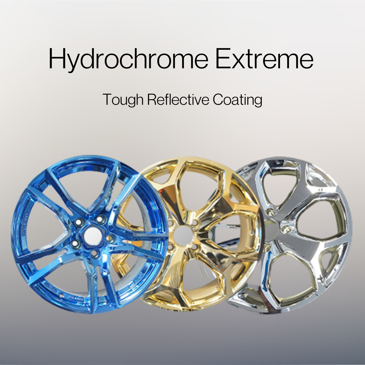 Hydrochrome Extreme® Oven Bake Basecoat Kit (1 Litre)