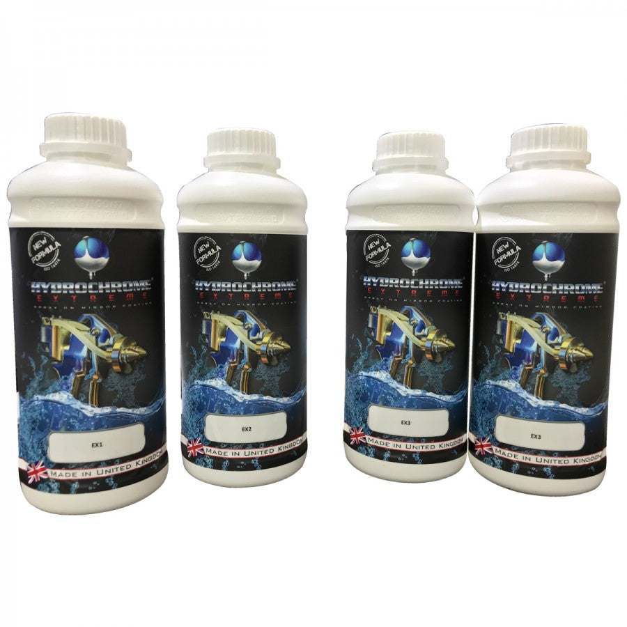 Hydrochrome Extreme® Concentrated Silver Solution Set (1800 sqft)